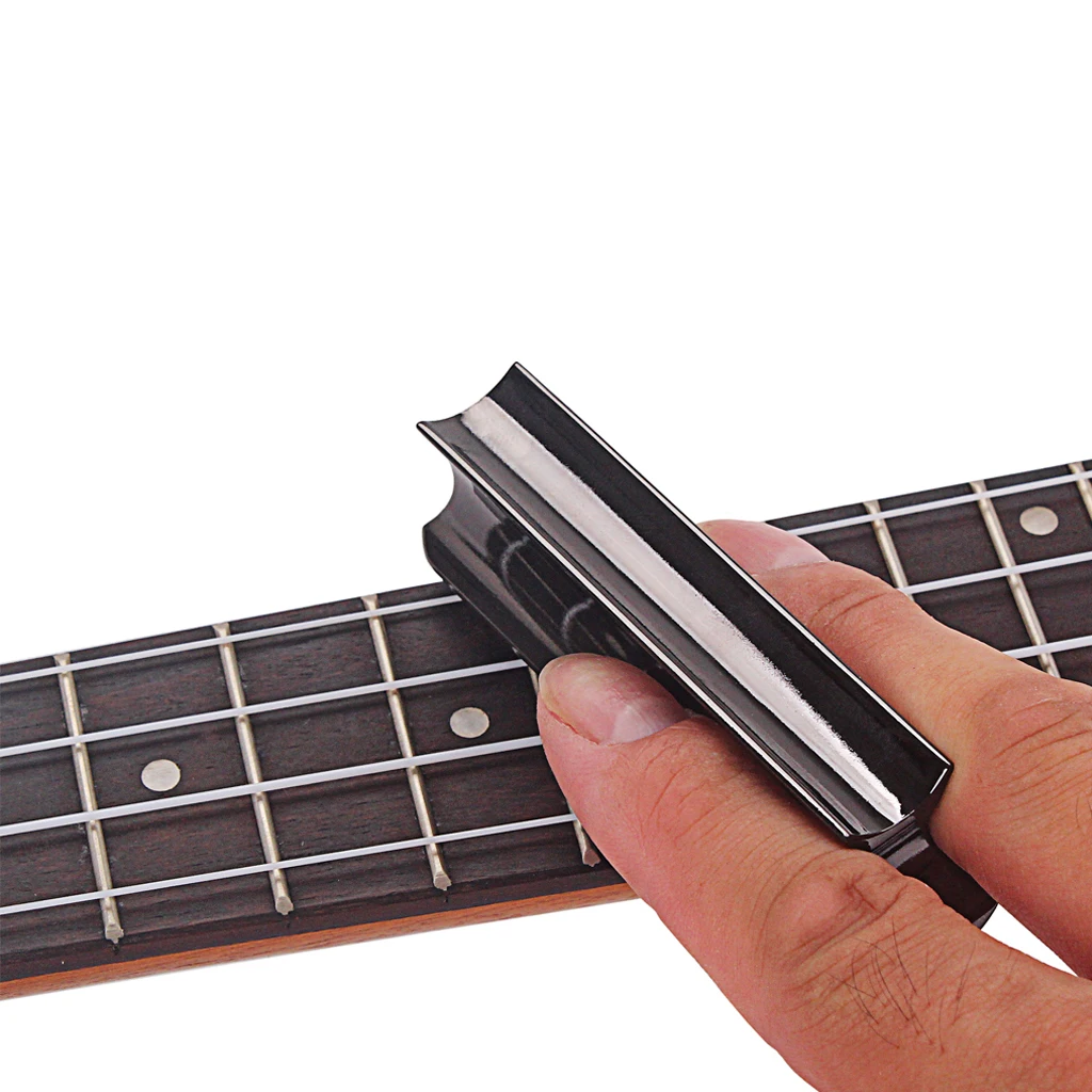 

1 Piece Stainless SteelGuitars Finger Protection Slip Slide Bass Slider Durable Slip Slide Guitar Parts 76.5 x 13mm