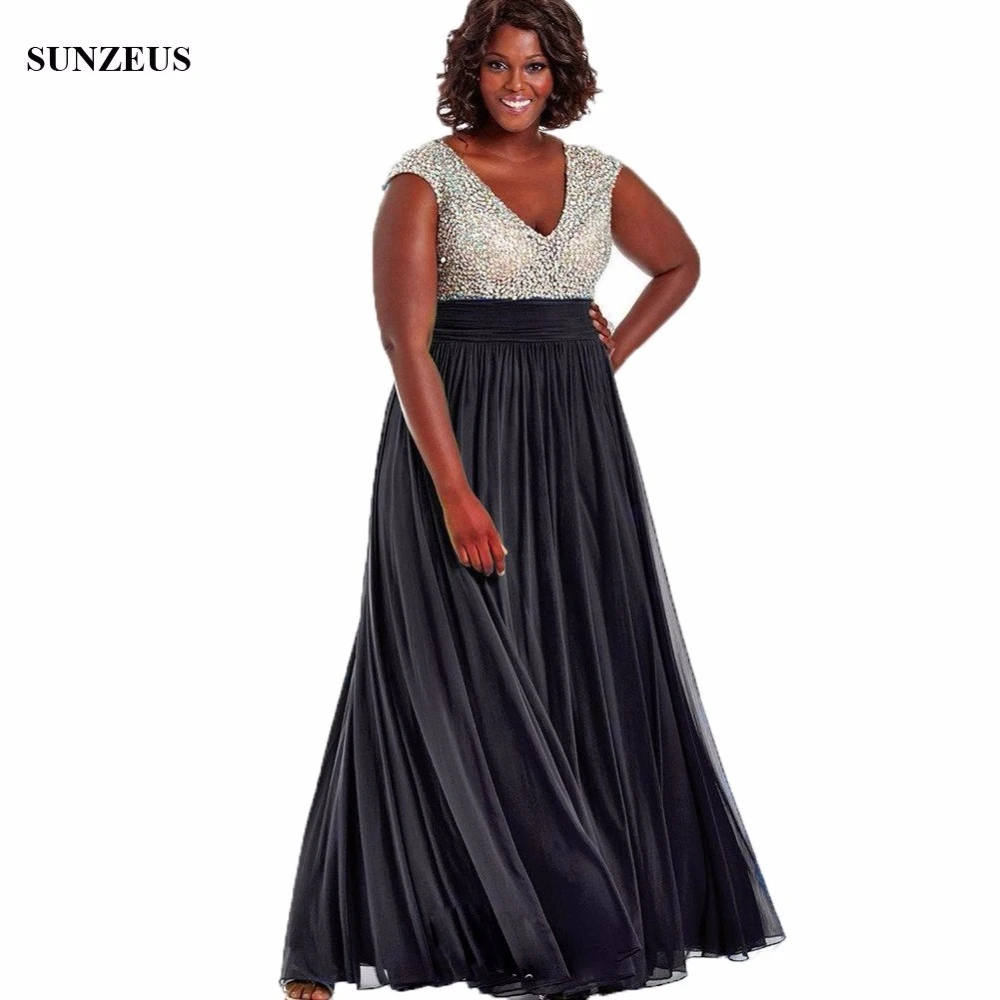 black sequin mother of the bride dress