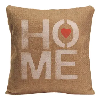 

Classic Quote Cushion Covers Decorative Pillows For Sofa Car Cover Boom Letters Pillow Case Cotton Linen Home Decor Pillowcase