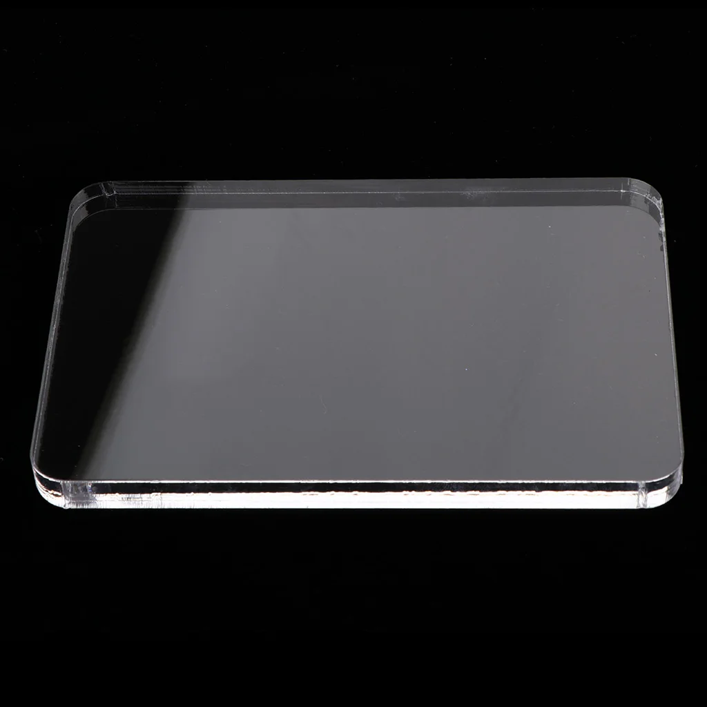 Clear Acrylic Block Stamp Blocks Stamping Scrapbooking Craft Tool 15x10cm