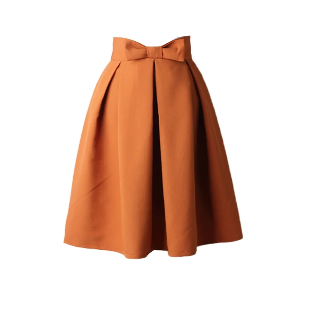 

Clothing women's Black brown Elegant Pocket Mid Waist Long Skirt Summer ladies Office Lady Workwear Solid Skirts