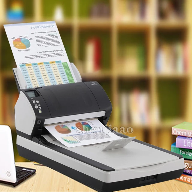 Fi-7240 Flatbed Scanner High Speed Automatic Double Flatbed Scanner Flatbed (fb) And Automatic Document Feeder Scanner 1pc - Scanners - AliExpress