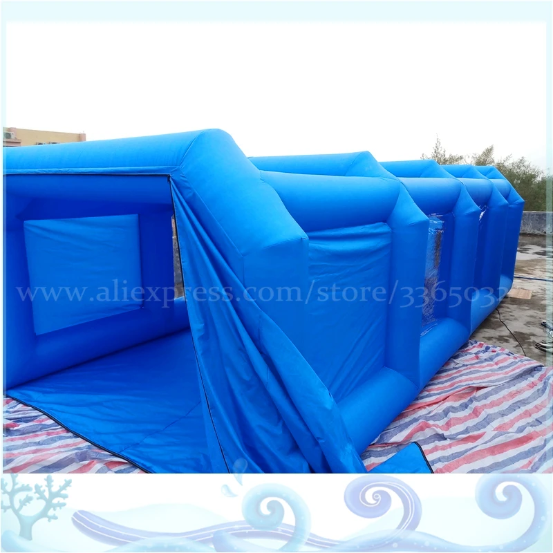  Germany Tech spray booth filter/ inflatable spray booth/portable spray booth for sale 8*4*3 meters