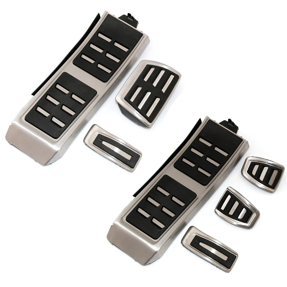 

Gas Brake Foot Pedal Set Rest Fuel Pedals Fit for AUDI S4 RS4 A5 S5 RS5 8T A6 4G S6 (C7) Q5 S5 RS5 A7 S7 SQ5 8R LHD 2009 +