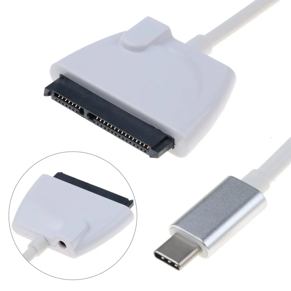 KEBIDU USB-C USB 3. 0 Type-C к SATA 7 + 15pin кабель Кабель-адаптер Внешний HDD 2 &quotжесткий диск