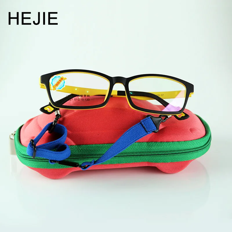 Оправа для очков HEJIE Kids Safe ULTEM(PEI) эластичная оправа мальчиков и девочек школьников