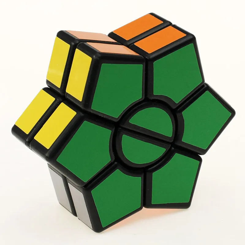 

YJ New Arrival 2-Layers Hexagonal Magic Cube David Star Shaped Puzzle Cube Speed Twist Cubo Magico Game Educational Toys