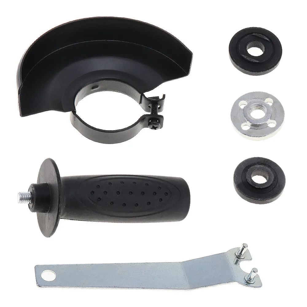 

6pcs/set 110mm Angle Grinder Accessories with Protection Cover and Thicken Wrench for Grinding Polishing Tools Cutting Machine