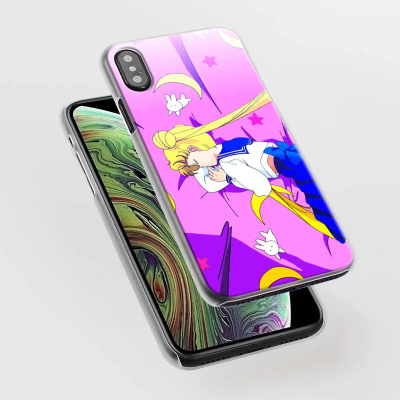 Чехол для телефона Sailor Moon аниме iPhone 11 Pro MAX SE 2020 X XR XS 7 8 6 6s Plus 5|Бамперы| |
