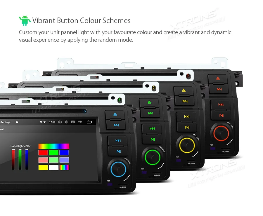 Cheap 7" Android 8.1 Car DVD Player RDS GPS CANbus WIFI Radio for BMW E46 M3 2000 2001 2002 2003 2004 2005 2006 Rover 75 MG ZT 15