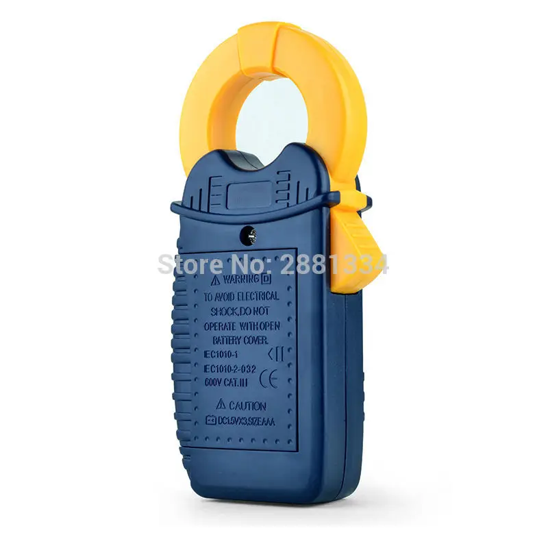 A3399 Digital LCD Clamp Multimeter Meter Current ACDC Voltage Resistance Capacitance Frequency Temperature Tester Detection (5)