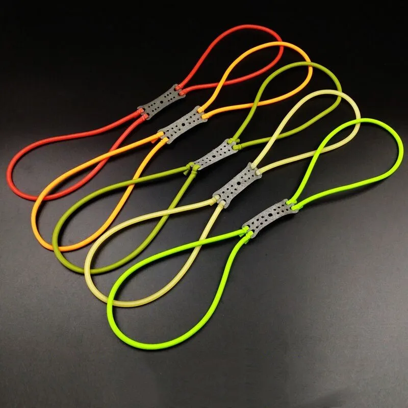

10pcs Natural Latex Slingshots Rubber Tube Band For Slingshot Shooting Hunting Slingshot Catapult Elastic Part Bungee Equipment