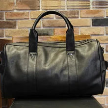 Новинка,, горизонтальный квадрат, искусственная кожа, Ретро стиль, мужская высококачественная повседневная Большая вместительная сумка, деловая дорожная сумка в деловом стиле