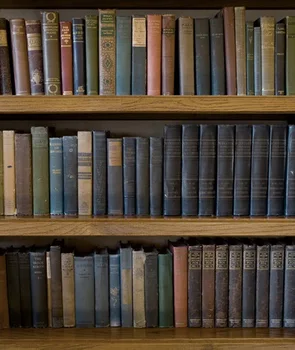 

HUAYI Bookshelf Backdrop Art Fabric Photography Newborn Studios Drop Background D-3588