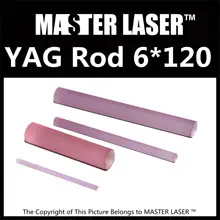 Good Quality Laser Welding Machine 1064nm nd: Yag Rod 6mm Dia 120mm Length nd: Yag Laser Rod