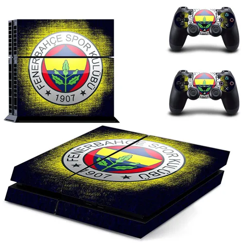 Fenerbahce Spor Kulubu футбол PS4 Кожа Наклейка виниловая для sony Playstation 4 консоль и 2 контроллера PS4 Кожа Наклейка - Цвет: DPTM1311