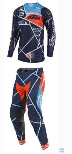 

TLD Racing Motocross Mountain Bike Set T-Shirt Pants Competition Wearable Breathable