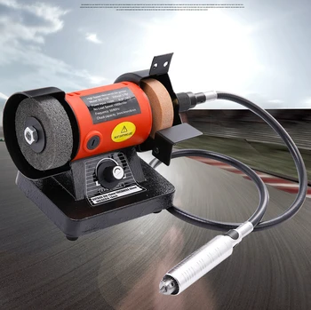 

Multi-speed desktop micro-grinding machine Taiwan mill with a flexible shaft engraving machine polishing machine combo