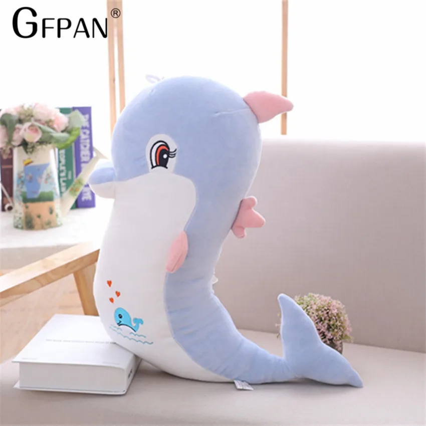 Высокое качество 1 шт. 25 см Kawaii Dolphin из мультфильма мягкого плюша игрушка милые