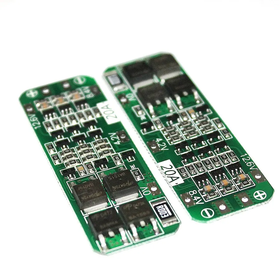 

3S 20A Li-ion Lithium Battery 18650 Charger PCB BMS Protection Board For Drill Motor 12.6V Lipo Cell Module 64x20x3.4mm
