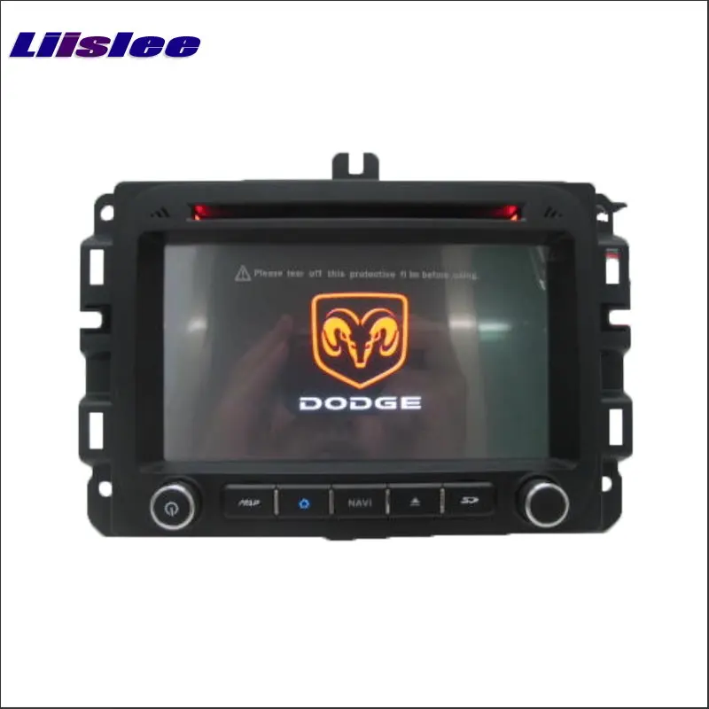 Best Liislee For Dodge Ram 1500 2500 3500 Pick Up 2010~2016 Car Radio Stereo DVD Player GPS Nav Map Navigation Wince & Android System 1