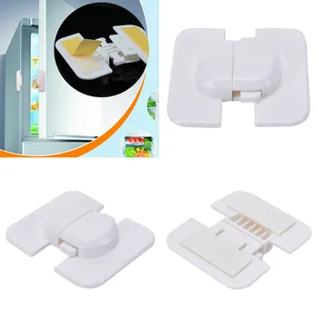 

1Pcs Home Refrigerator Fridge Freezer Door Lock Latch Catch Toddler Kids Child Cabinet Locks Baby Safety Child Lock