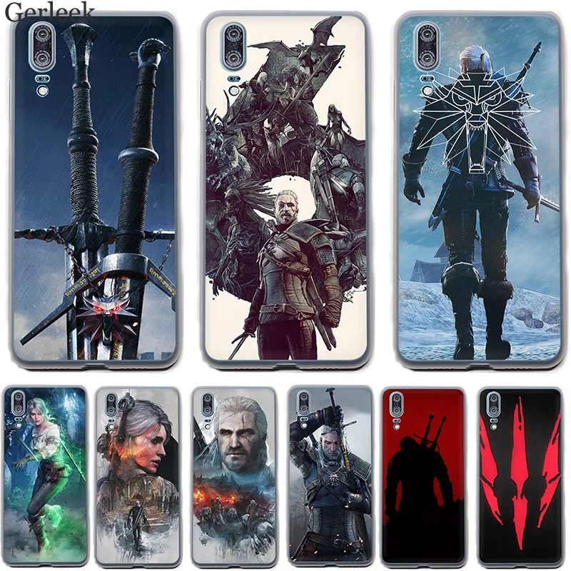 

Soft TPU Case The Witcher 3 Transparent Coque Shell Cover For Huawei P30 P8 P9 P10 P20 Lite Pro 2015 2016 2017 P Smart