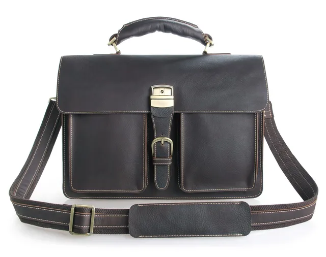 para bolso Vintage hombre de bandolera cuero vaca de Natural clásico 4w7qdRw