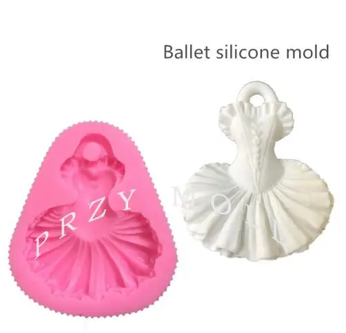 

Silicone mold bellet skirt decoration pendant card bird's twitter and fragrance of flowers molds fondant cake mould