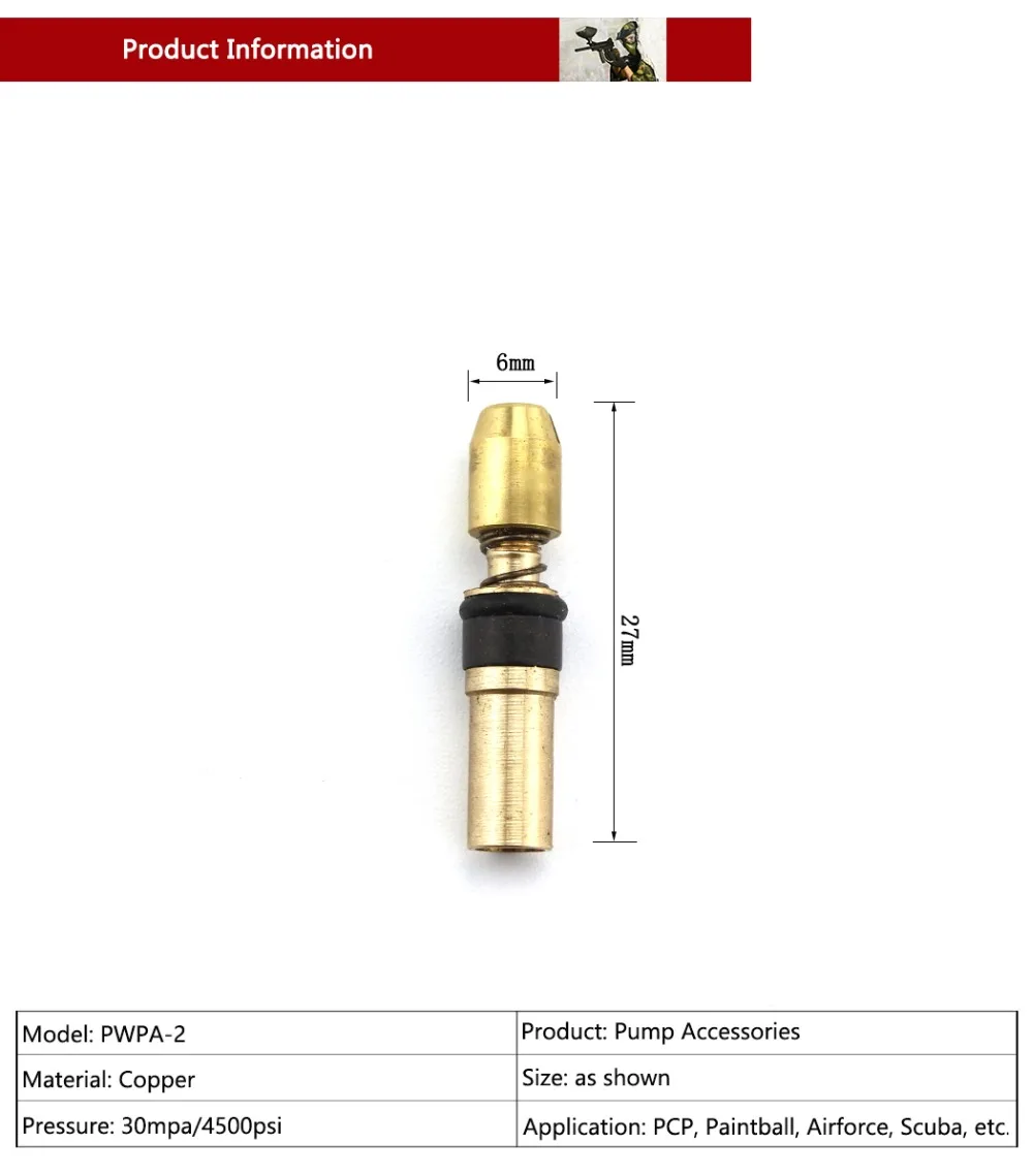 2 шт./лот PCP Airsoft насос высокого давления воздушный насос запасных Запчасти 100% Медь третий этап поршень 30mpa 300bar 4500psi Замена комплект