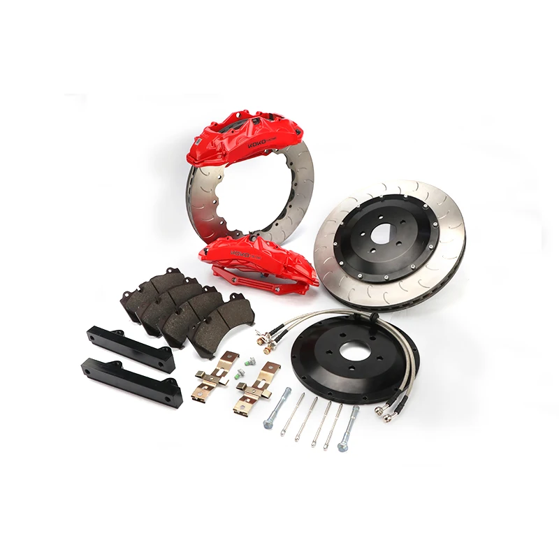

Aluminum racing car parts auto for Audi Q5/Q3/A5/A4/ 19rim RS6 six- pistons calipers brake kit