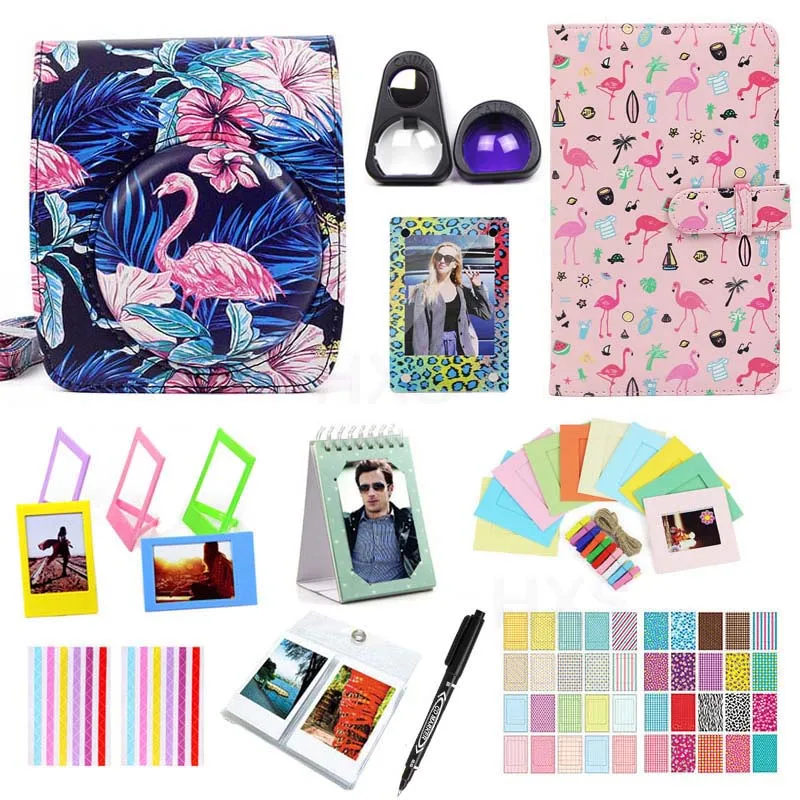 black flamingo set