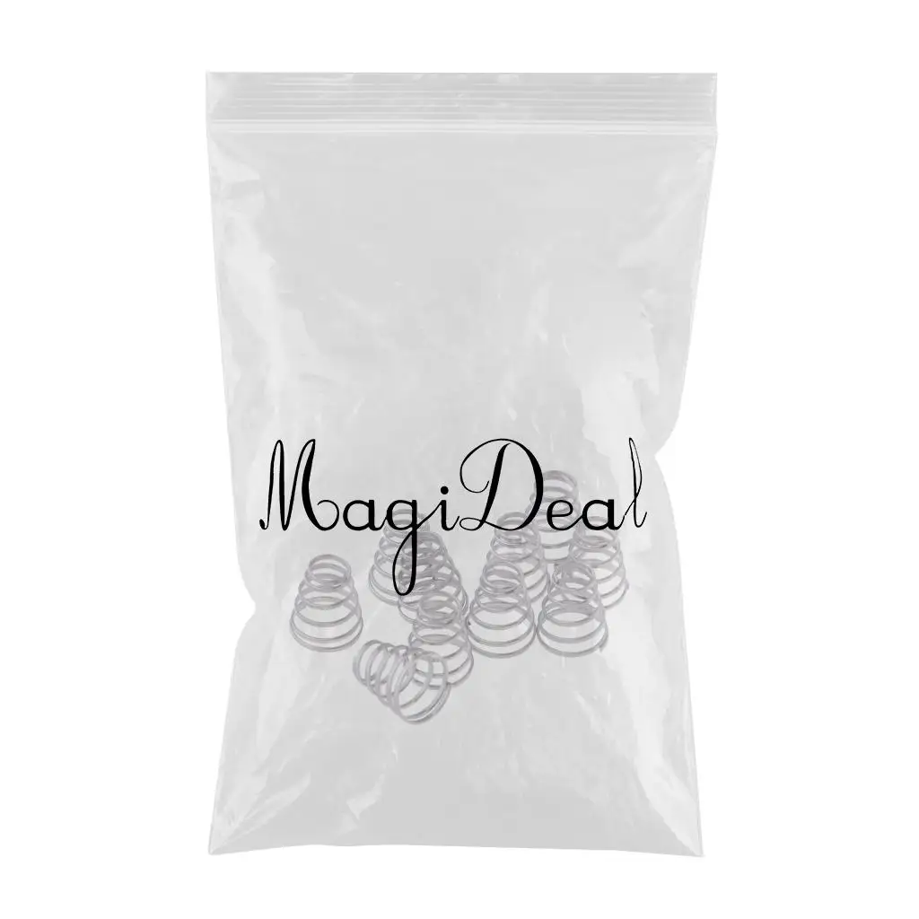 10pcs/Pack Stainless Steel Replacement Spring For Bike Quick Release Wheel Skewer Hub Bicycle Hub Skewers Accessories