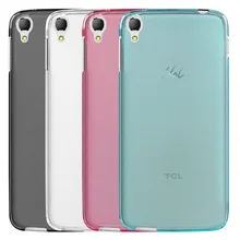 Роскошный прозрачный мягкий гелевый Чехол из ТПУ, чехол для Alcatel OneTouch Idol 3(5,5 дюйма), мобильный телефон 6045 6045Y 6045K