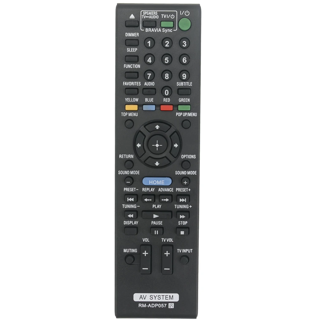 

New RM-ADP057 Replaced Remote Control fit for Sony Blu-ray DVD BDV-E280 BDV-T28 BDV-E980 BDVE580 Home Theater System