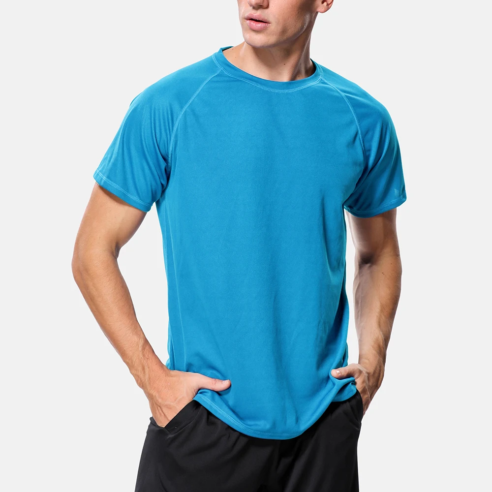 Charmo الرجال الجاف قمصان مناسبة الرجال Rashguard بلون قميص الأشعة فوق البنفسجية حماية الرجال طفح الحرس UPF 50 + الشاطئ ارتداء ملابس رياضية تصفح