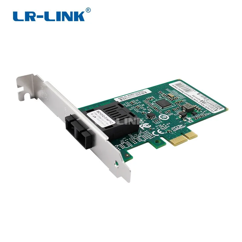 LR-LINK 6230PF-LX PCI Express сетевая карта Ethernet-коммутатор для подключения оптоволоконного кабеля оптический сетевой адаптер SMF Настольный ПК Intel I210