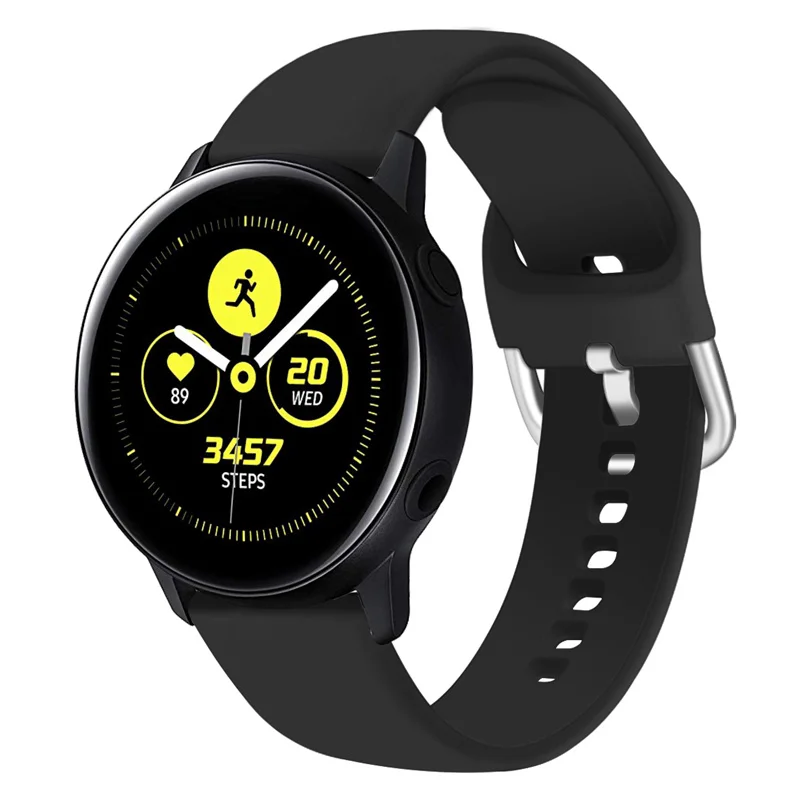 Ремешок для часов для samsung Galaxy Active Watch 20 мм спортивные ремешки для huawei сменный ремешок для часов браслет 91018 - Цвет ремешка: 1