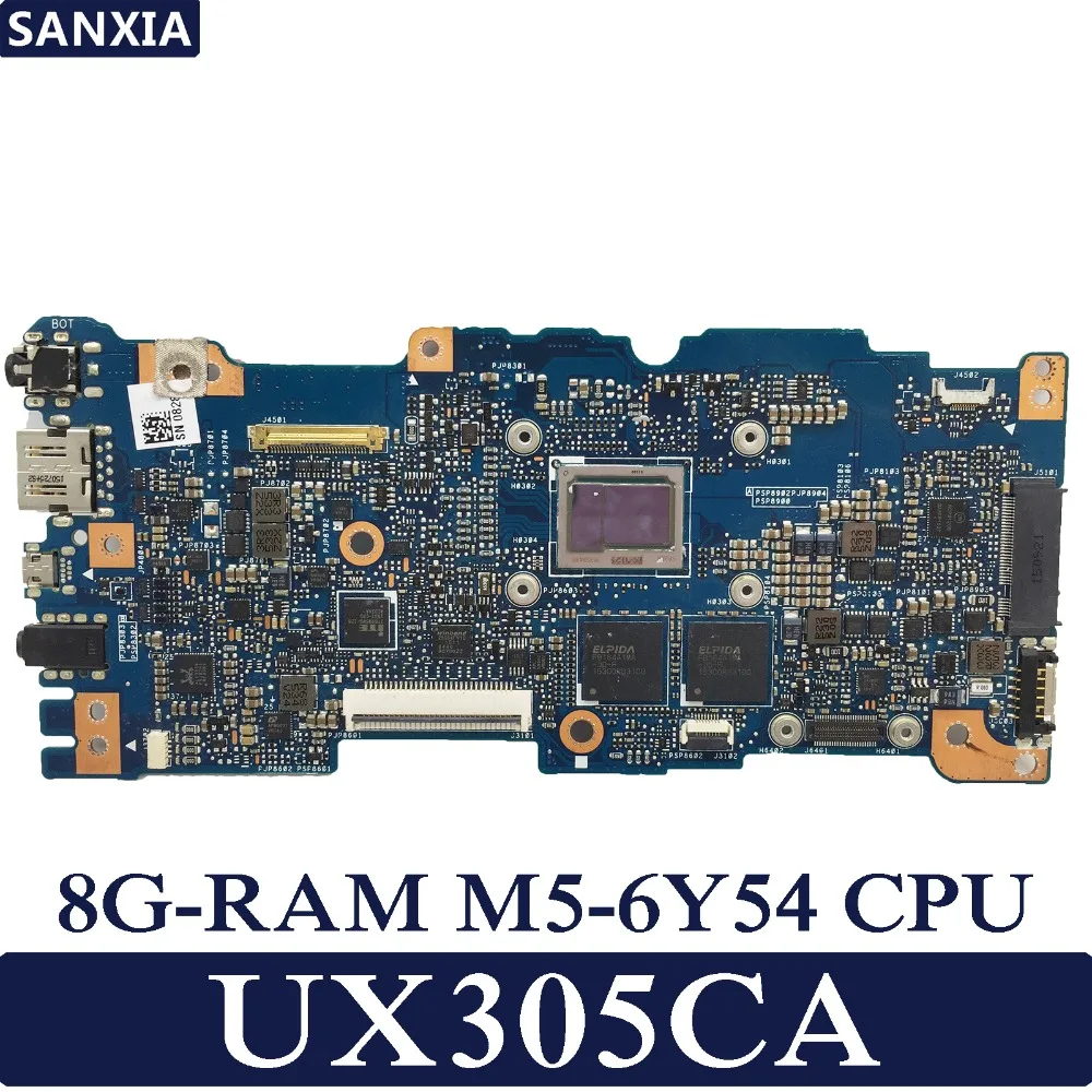 

KEFU ZenBook UX305CA Laptop motherboard for ASUS UX305CA UX305C UX305 U305C Test original mainboard 8GB-RAM M5-6Y54 CPU