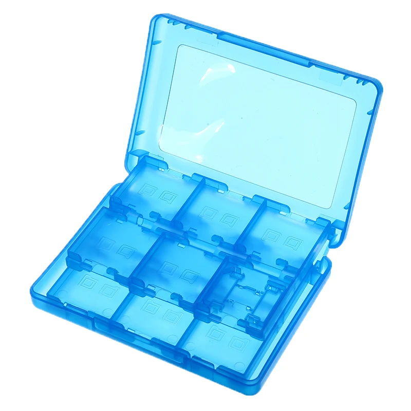 For Nintendo 3DS LL XL DS Games Cards 28 Slots Memory Card Holder Game Case Box Cartridge Anti Dust Scratch Protect | Электроника