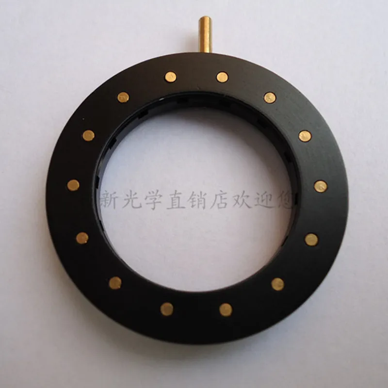 

2018 New 1.5-25 Amplifying Diameter Zoom Optical Iris Diaphragm Aperture Condenser with 14 Blades for Digital Camera Microscope