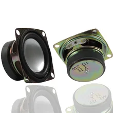 2 шт 4 Ом 3 Вт 52 мм 2 дюймовый звуковой динамик полный спектр DIY мини стерео коробка аксессуары мультимедийный динамик