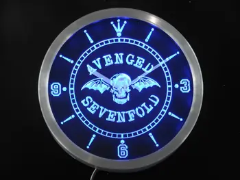 

nc0155 Avenged Sevenfold Band Bar Neon Sign LED Wall Clock