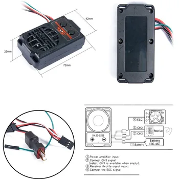 

70*40*23mm Engine Sound Simulator 5 styles sound mode for 1/10 RC Model Car Truck On road