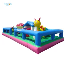 Inflatable Biggors 9*5*2 m Inflatable Jumping Bouncer Inflatable Kids Fun City For Sale