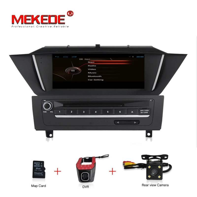 

Free shipping 9 inch original Menu Quad Core Android Car dvd player for BMW X1 E84 2009-2013 With Car GPS navi camera DVR radio