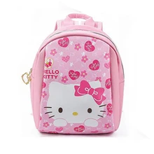 Cute Hello Kitty Backpack Cartoon Children School Bag for Kids Best Gifts Girl Schoolbag Teenager Backpack Hellokitty Travel Bag подвеска hello kitty hnl1704chc hellokitty