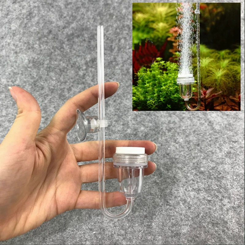 

acrylic air diffuser nano tank oxygen accessories efficient air atomizer with a replacement diffusing unit & regulator