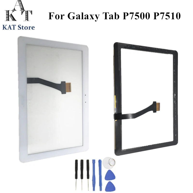10 1 дюймов для Samsung Galaxy Tab P7500 P7510 сенсорный экран дигитайзер сенсор Замена +