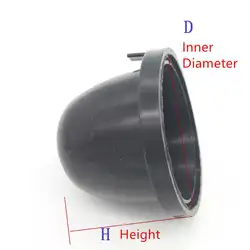 Резиновая Пылезащитный чехол водонепроницаемый пылезащитный уплотнения фар крышка HID лампы Пылезащитный чехол 65 мм 75 мм 80 мм 85 мм 90 мм 95 мм